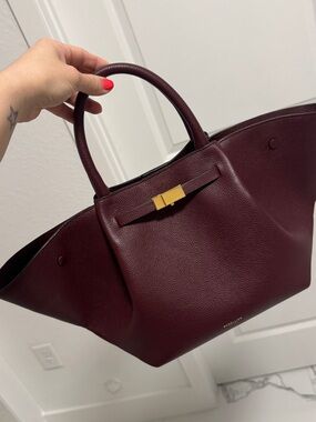 Demellier New York Midi Burgundy